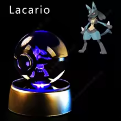 Orbes de Pokémon en 3D con RGB