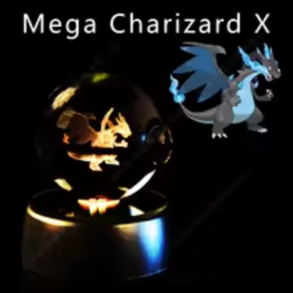 Orbes de Pokémon en 3D con RGB