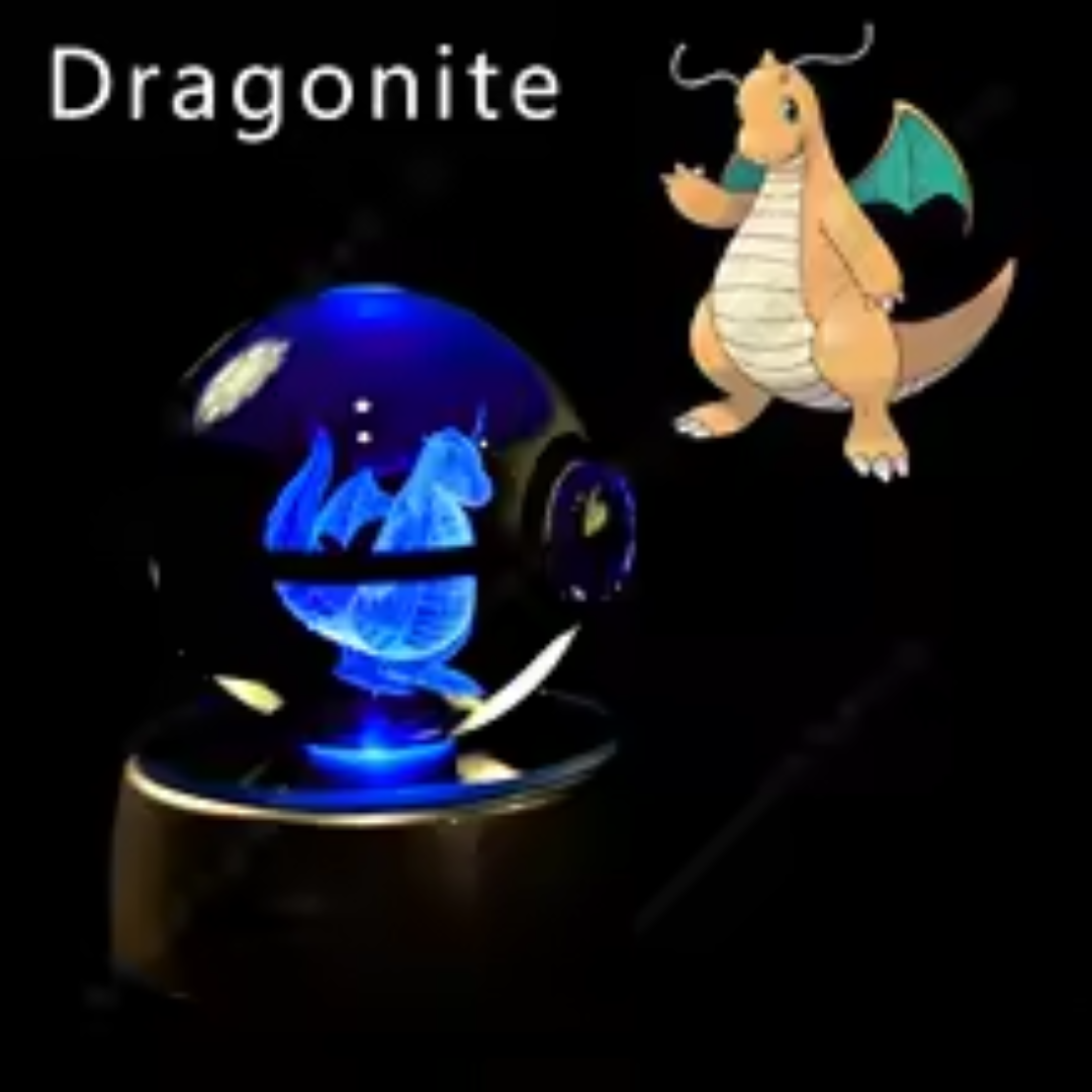 Orbes de Pokémon en 3D con RGB