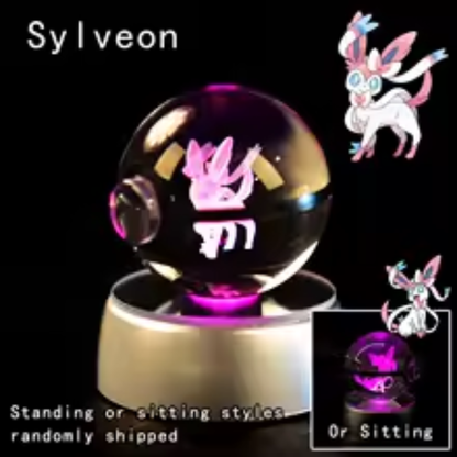 Orbes de Pokémon en 3D con RGB