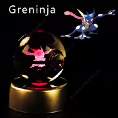 Orbes de Pokémon en 3D con RGB