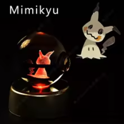 Orbes de Pokémon en 3D con RGB