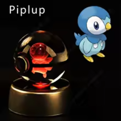 Orbes de Pokémon en 3D con RGB
