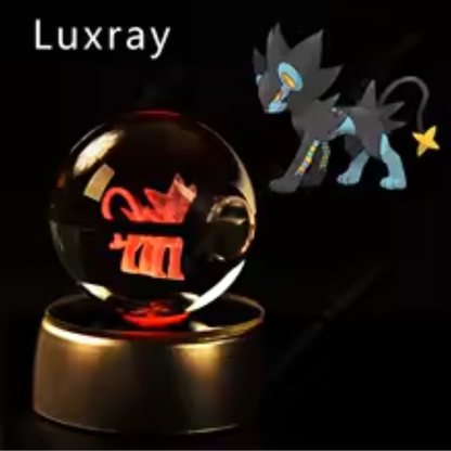Orbes de Pokémon en 3D con RGB