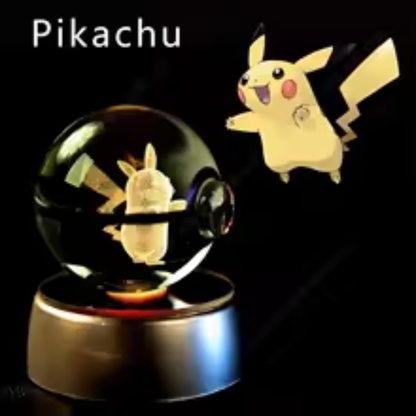 Orbes de Pokémon en 3D con RGB