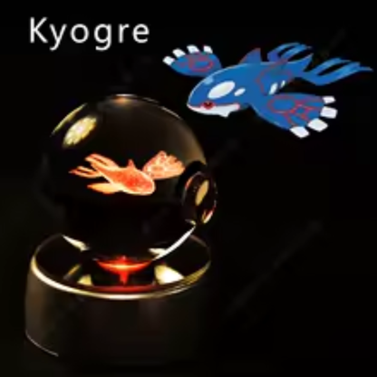 Orbes de Pokémon en 3D con RGB