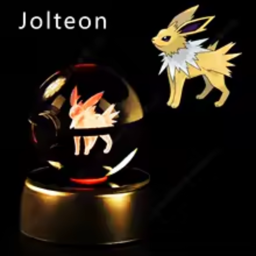 Orbes de Pokémon en 3D con RGB