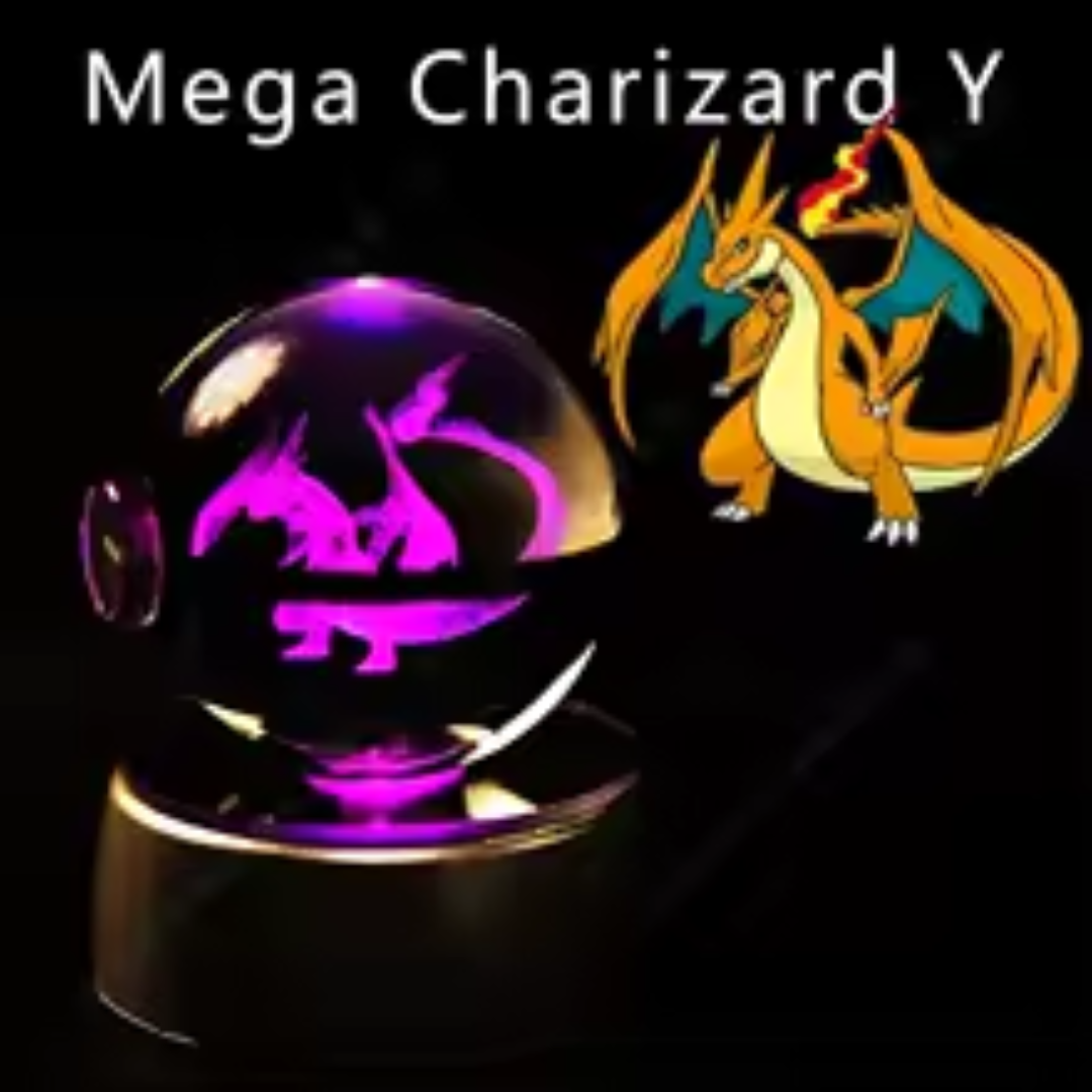 Orbes de Pokémon en 3D con RGB