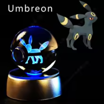 Orbes de Pokémon en 3D con RGB